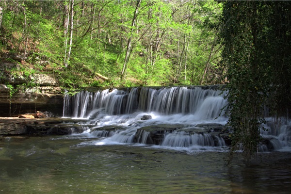 Tumbling Waters Trail provides the perfect hiking trail for the whole family!