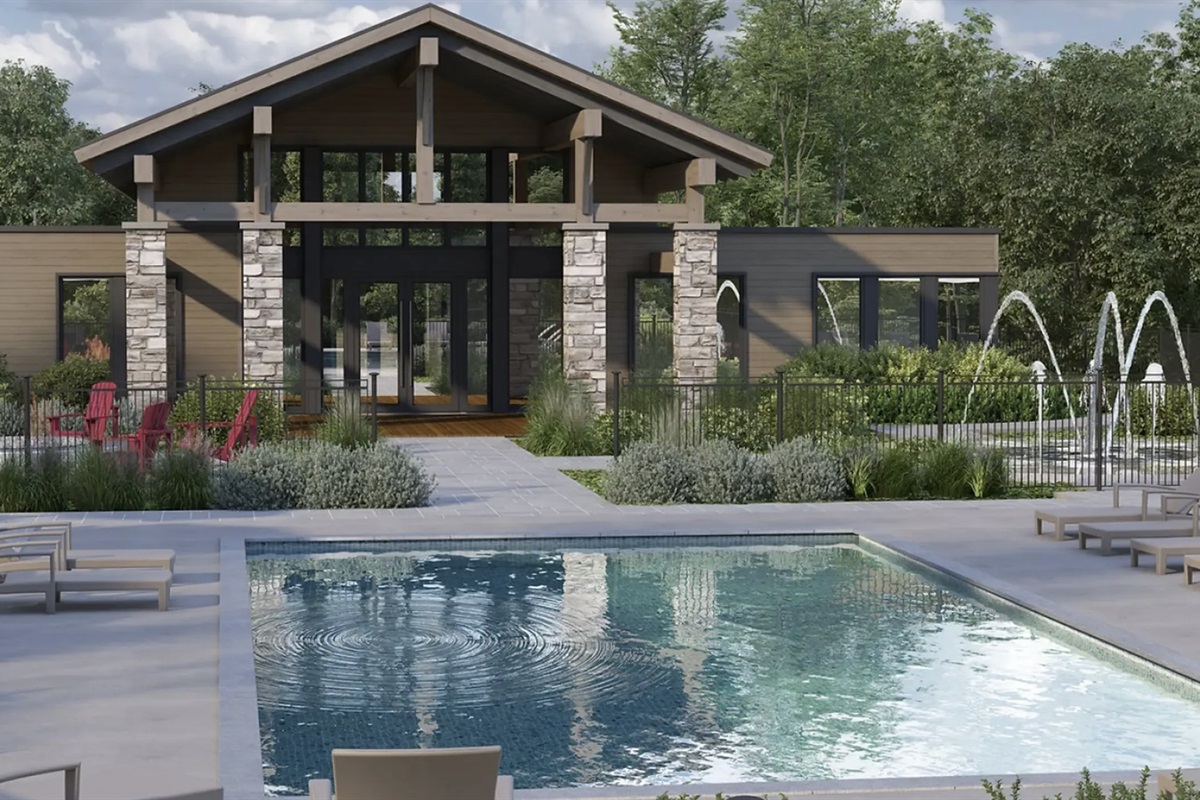 Pool and Hot Tub Area