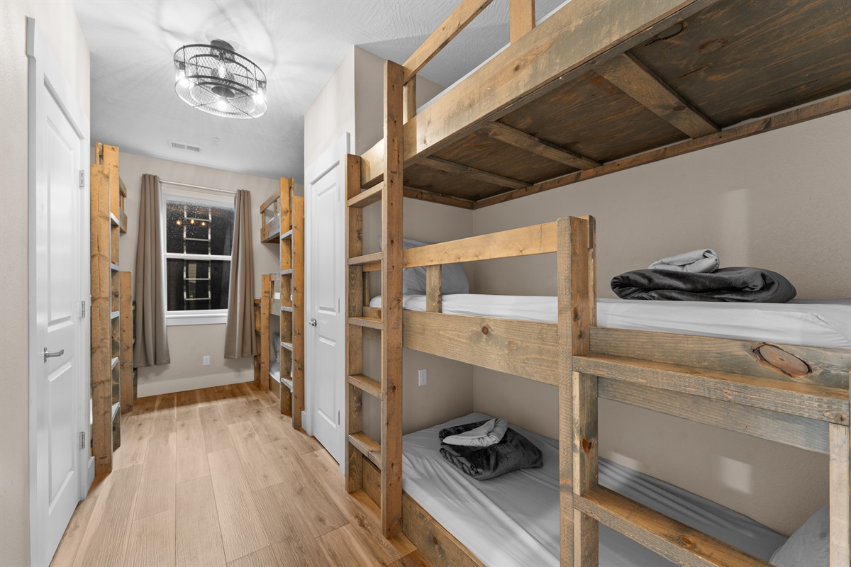 Bedroom #10/ Lower Level Bunk Room with ensuite bathroom