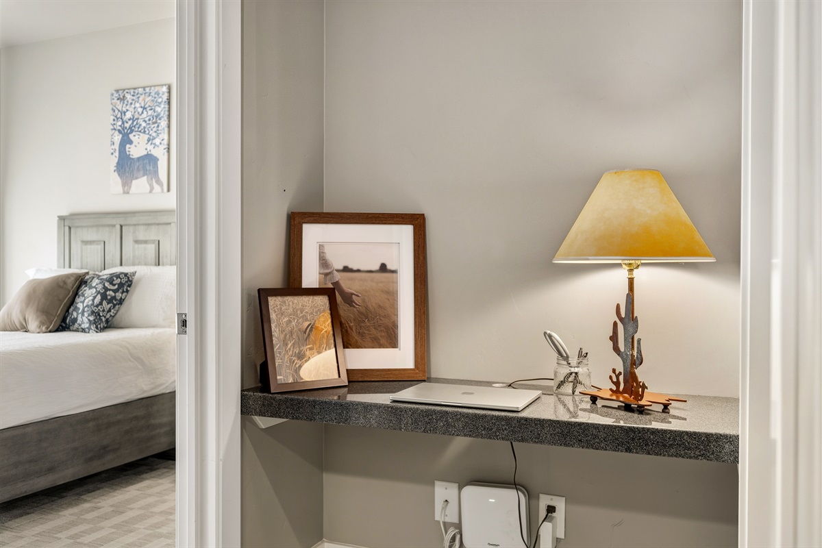 Space to Work if Needed (Laptop Not Provided, FYI)