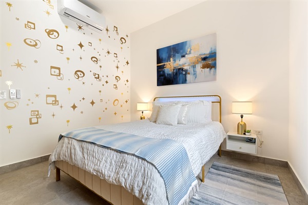 Drift into a peaceful slumber like a baby in this plush Cabo bed.