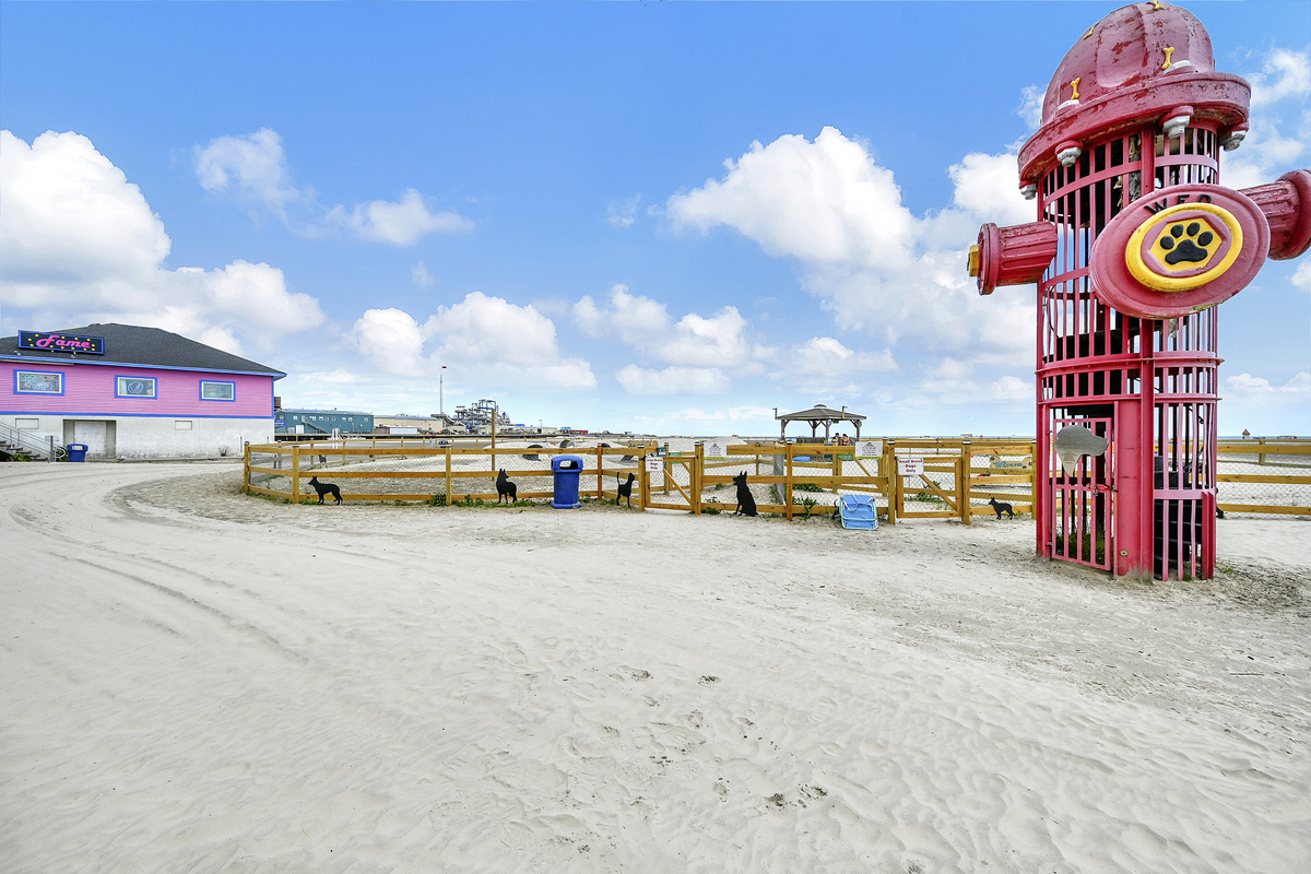 Wildwood Off-Leash Dog Park is right on WW Dog Beach