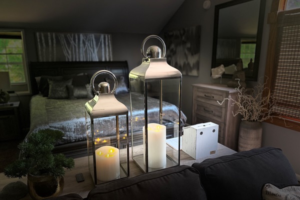Set yourself up for the perfect night's sleep and relax and unwind in ambience.