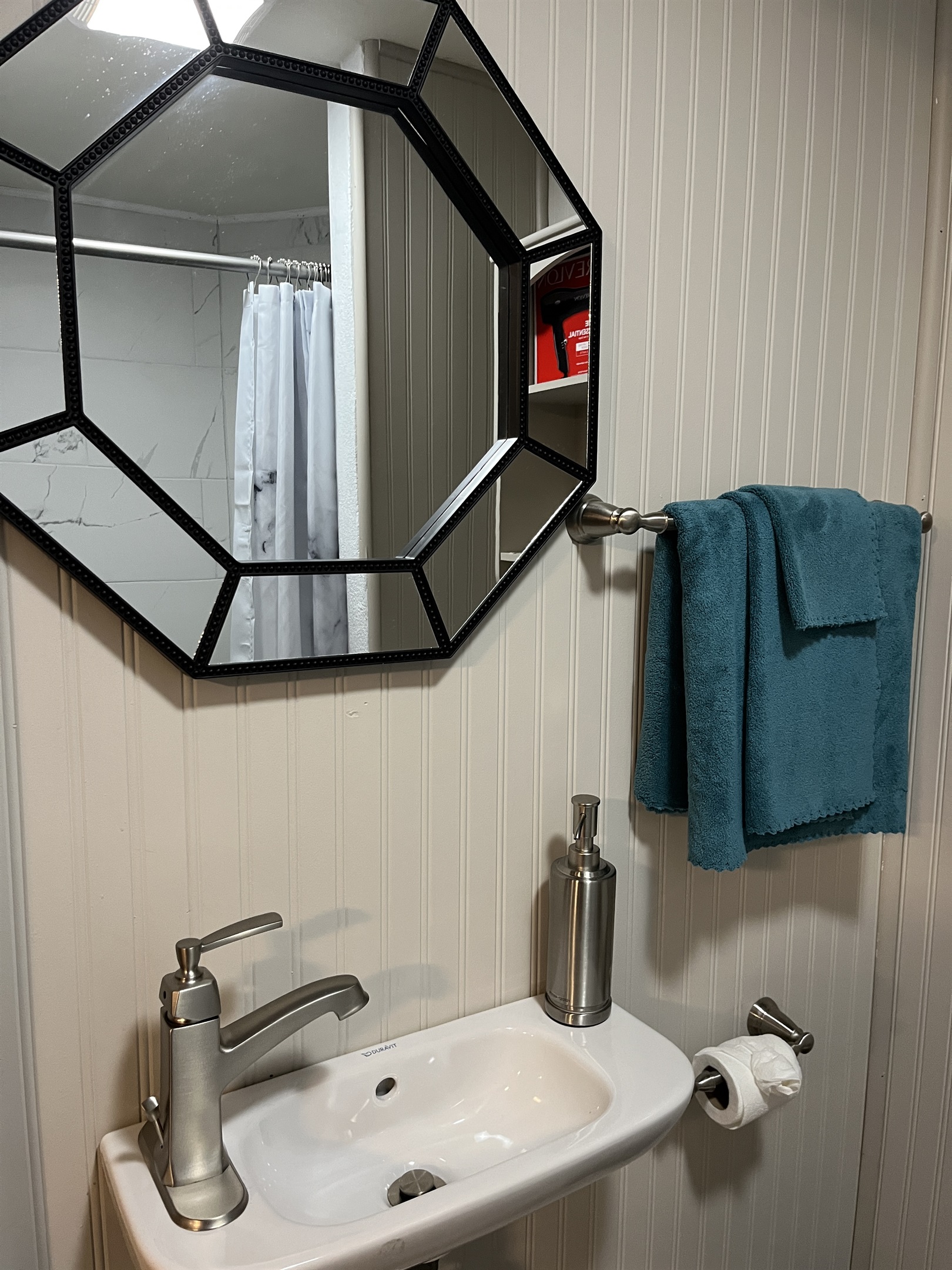 Lower level bathroom