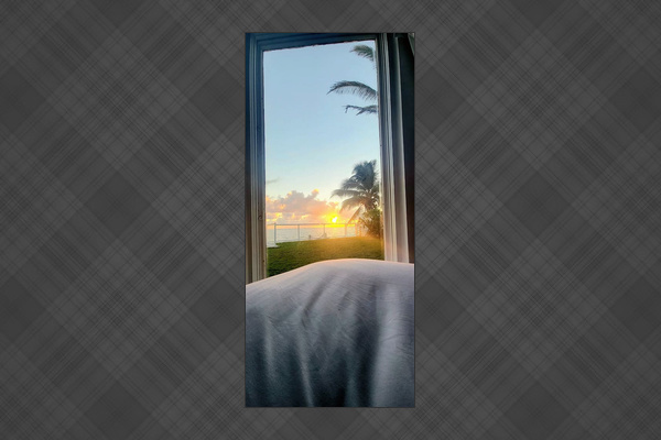 Rejuvenating sunrise in bedroom