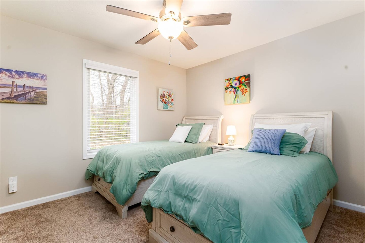 Twin Bedroom - Main Floor