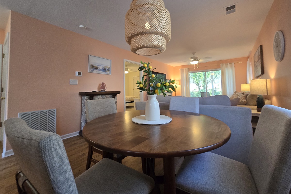 Perfect layout for friends and family time