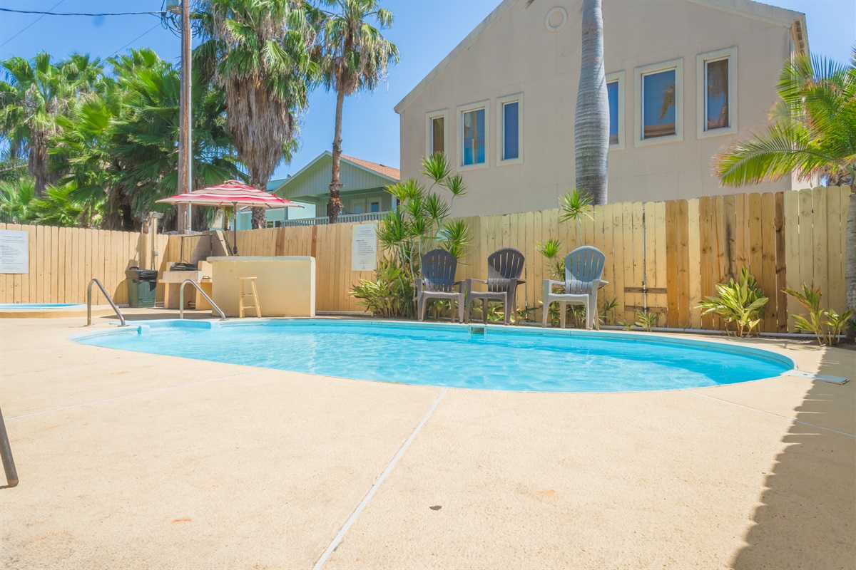 Swimming pool and Back Patio