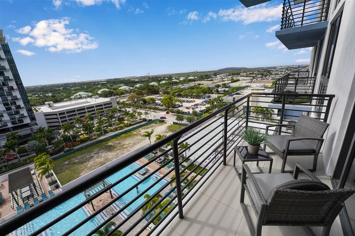 Balcony Pool View