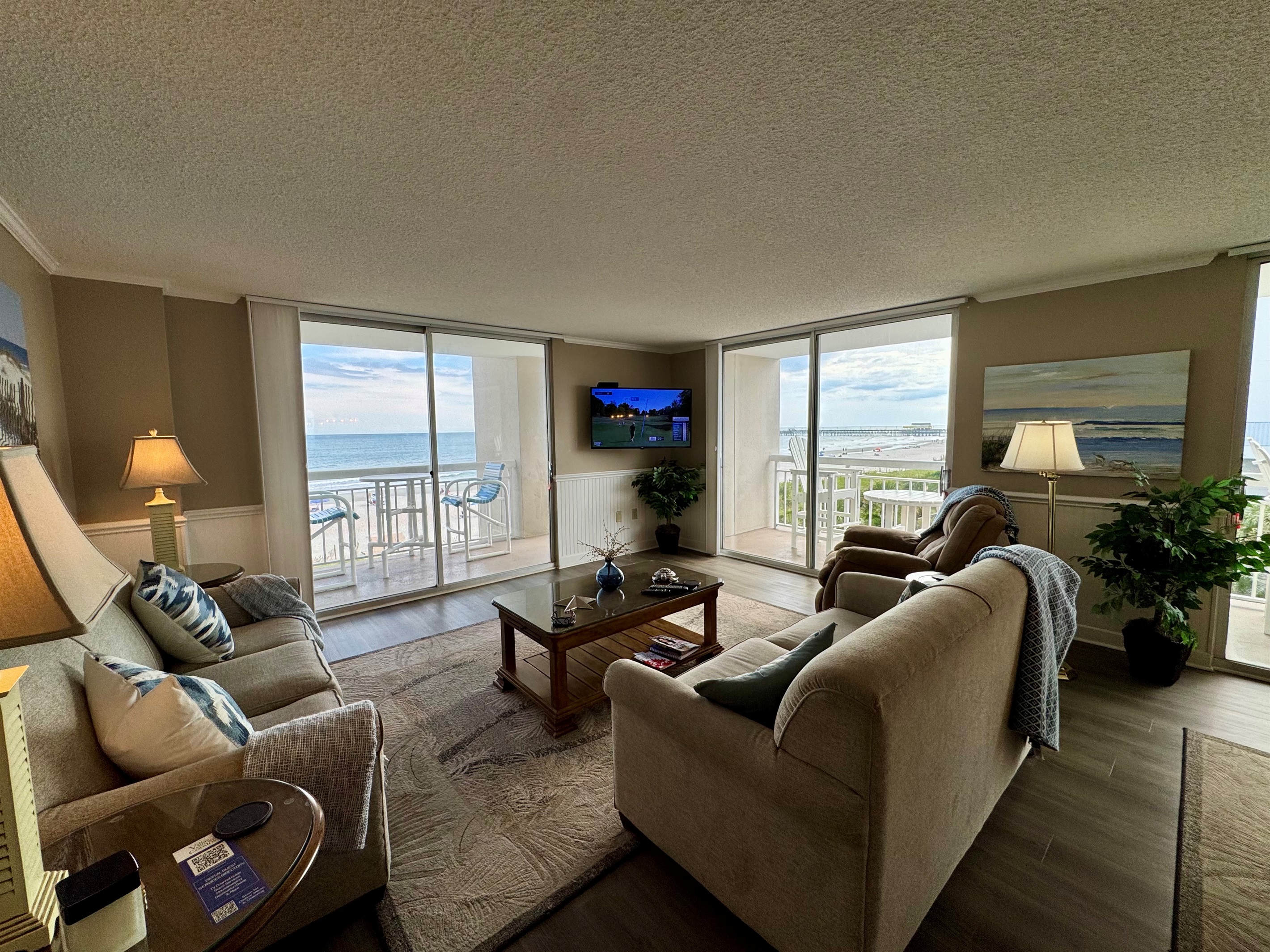 Living Room with sleeper sofa