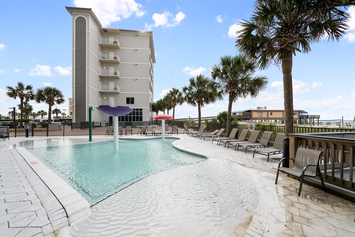 Pool area