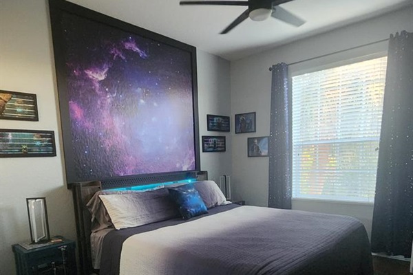 Guardians of the Galaxy Master Bedroom!