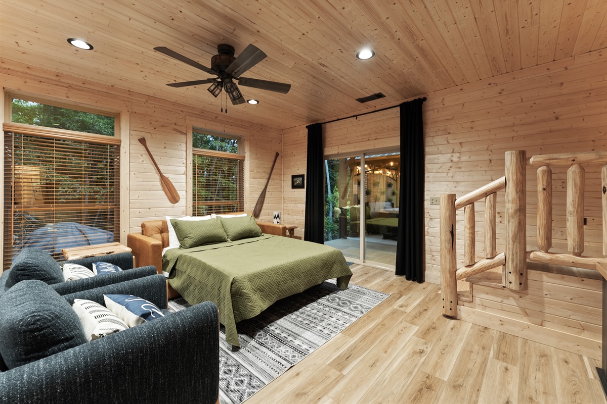 Second Queen sleeper sofa by Poly & Bark — stylish and comfy.