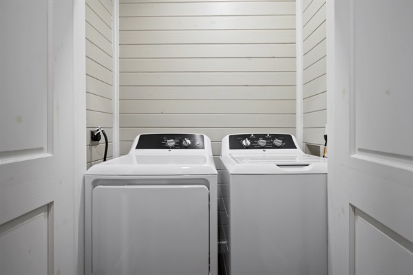 Washer and dryer