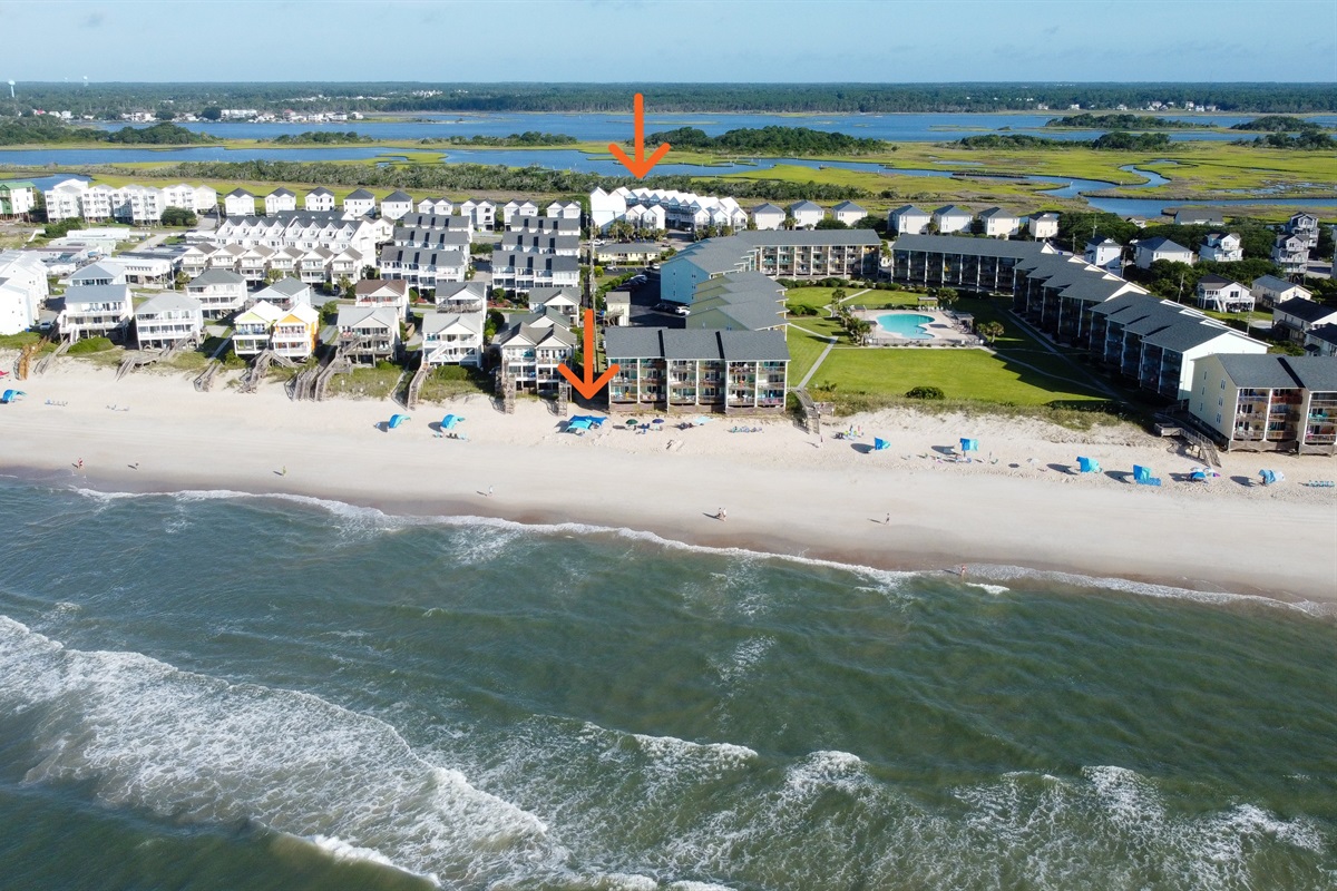 We're only a 6-minute walk to the beach!