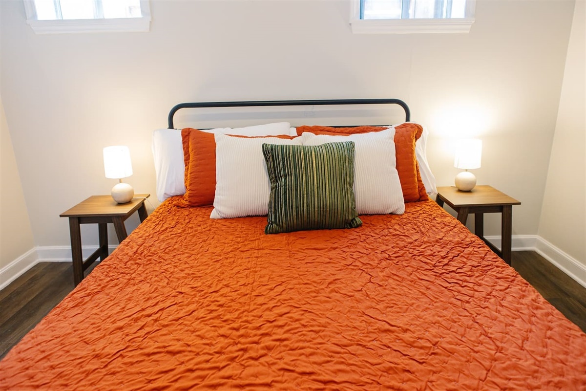 Cozy and comfortable bedroom