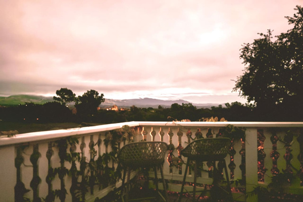 Sunsets are magical, and guests love star gazing from this balcony. Blankets to snuggle up with are provided. 