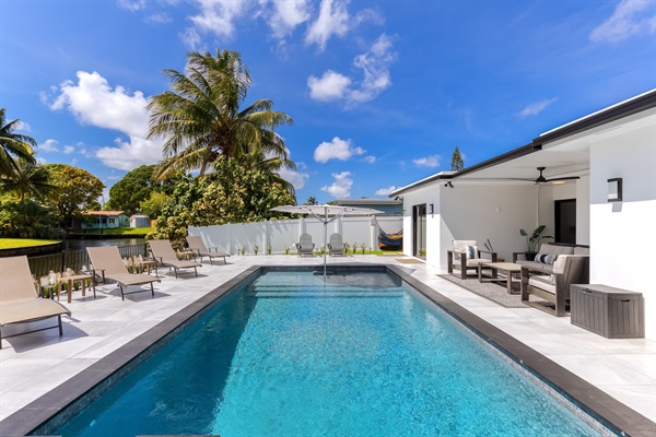 Pool & Hot Tub Area