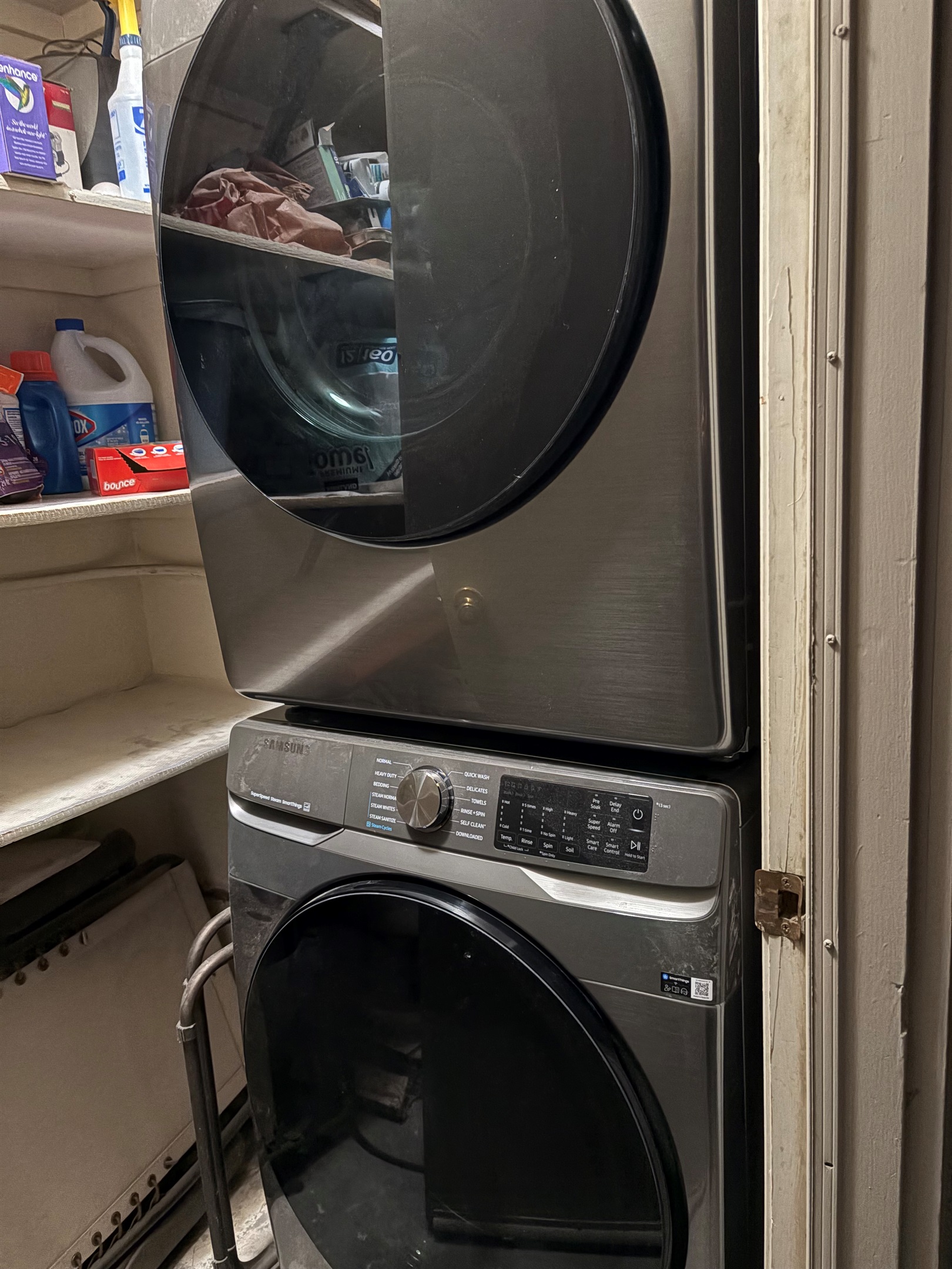 Access to a full new laundry set from the carport and lots of...