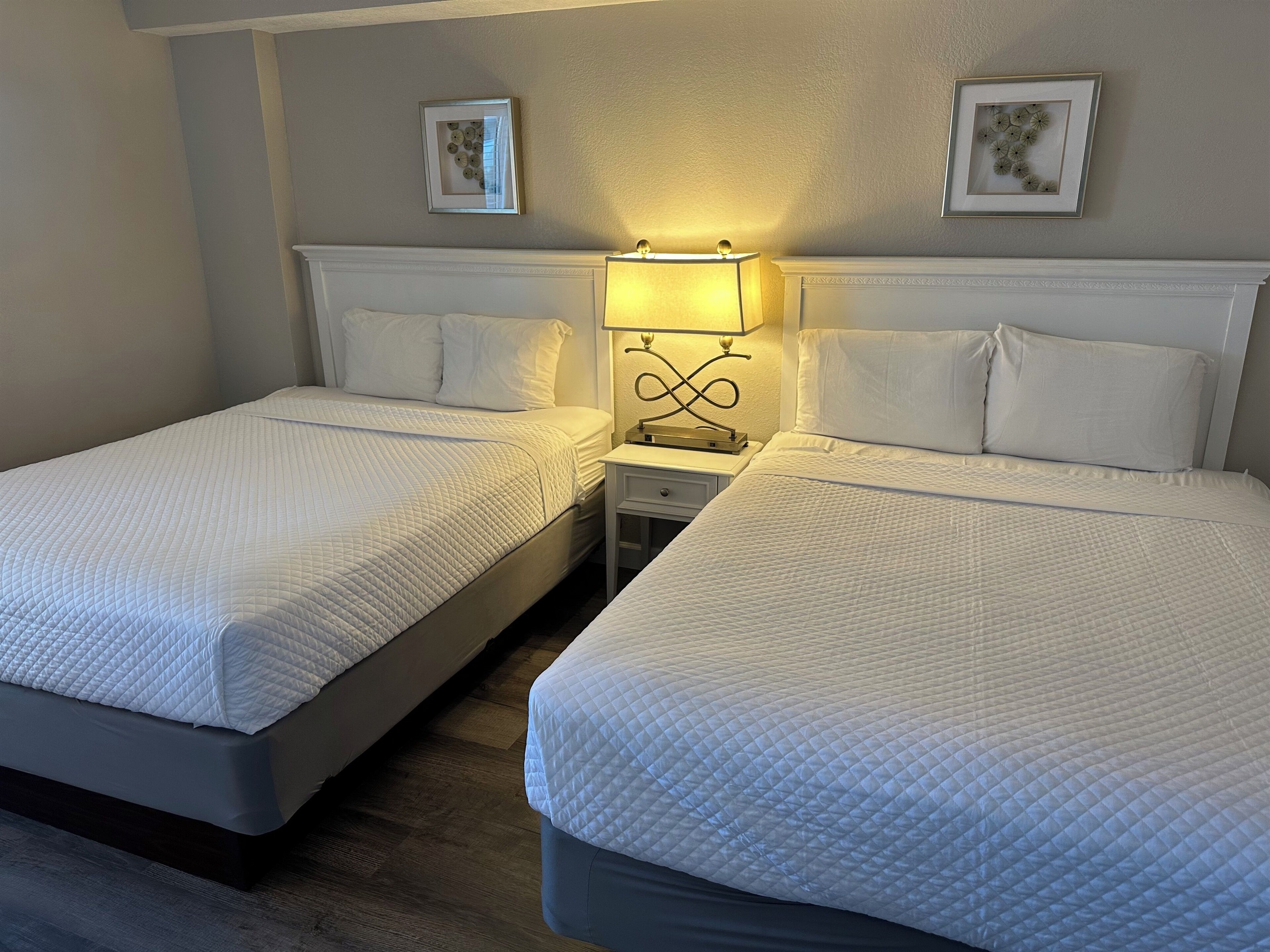 Our Second Bedroom has 2 queen size beds to make it so comfortable for adults.