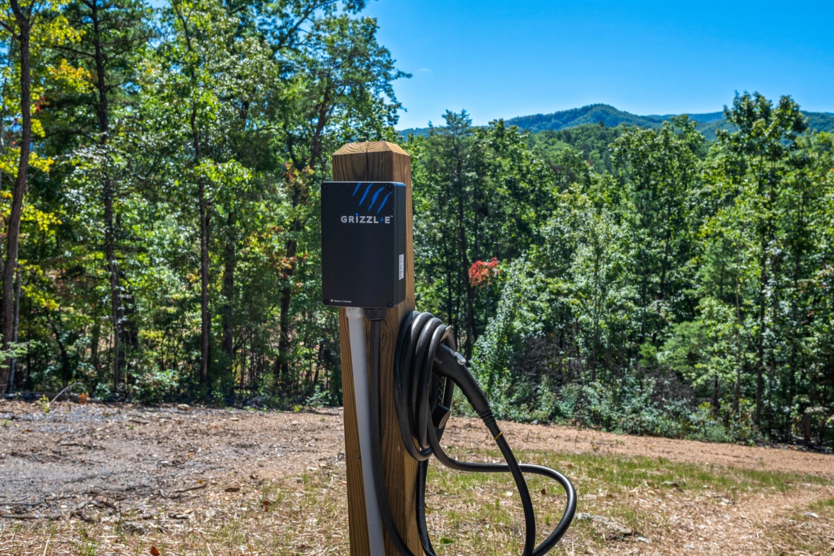 Level 2 EV Charger with a J1772 connector. 
