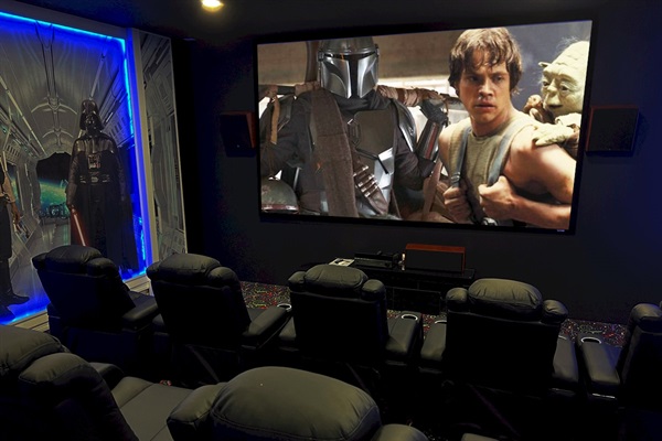 Star Wars Movie Theater-155" Screen-5.1 Surround Sound
