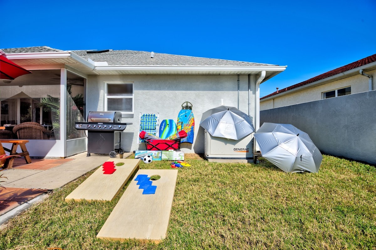 Enjoy Yard Games and Beach Toys!