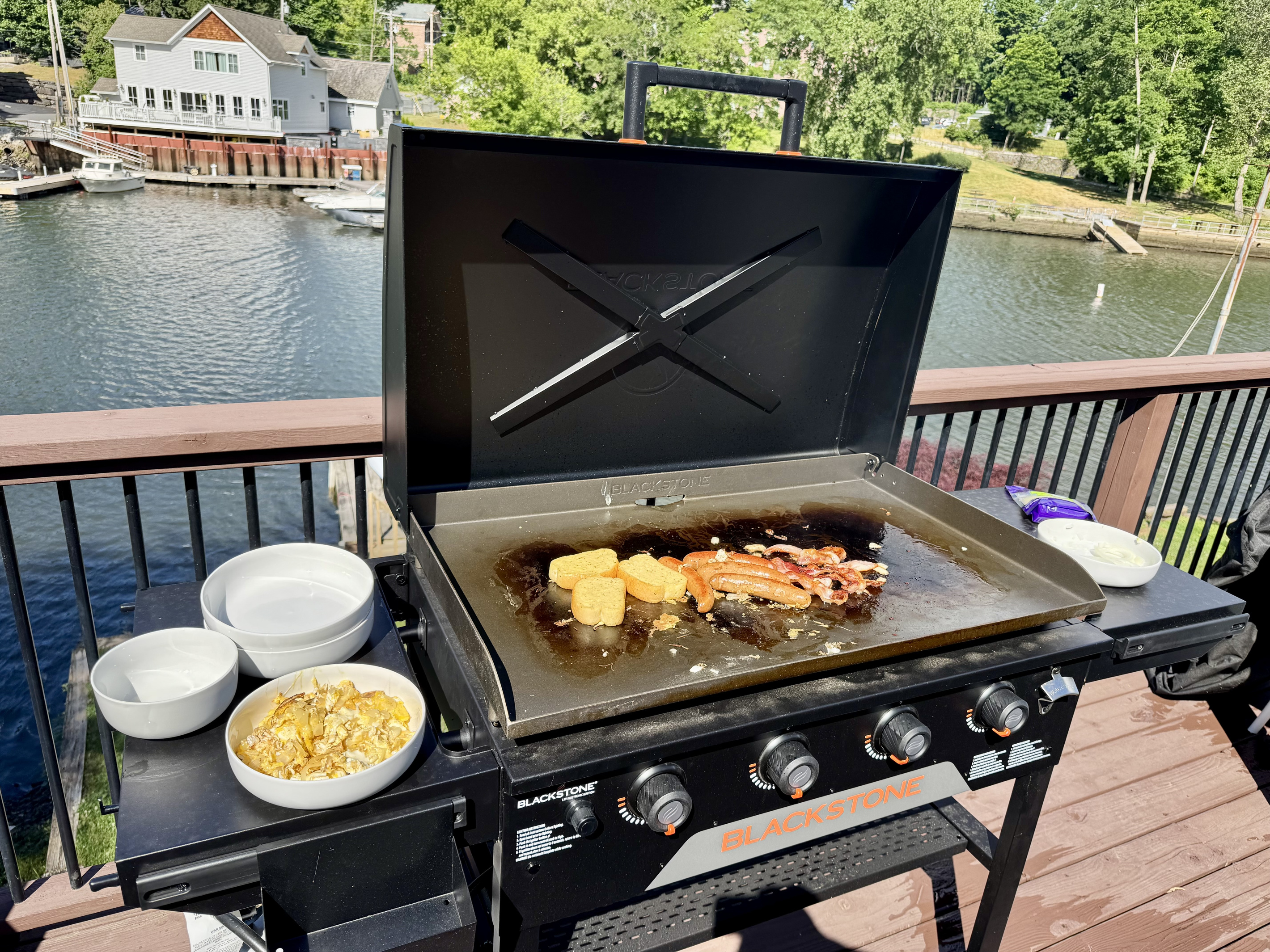 Breakfast (by the water)- most important meal of the day