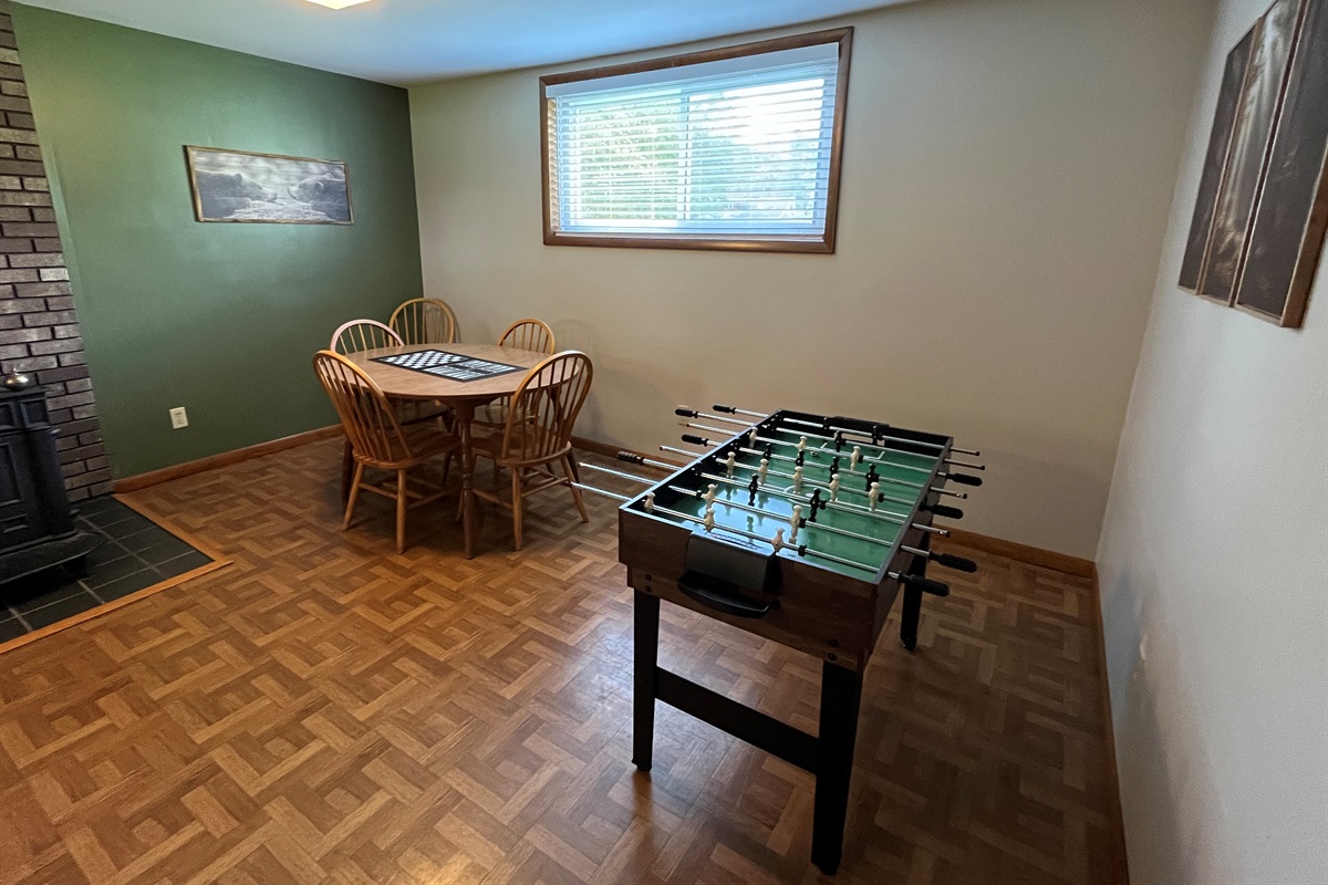 Lower level game room