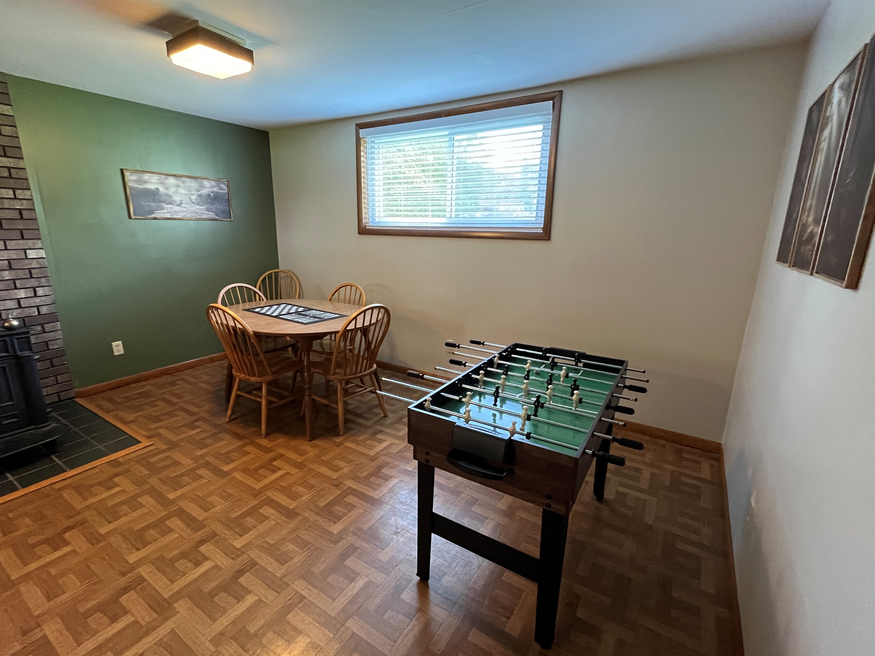Lower level game room