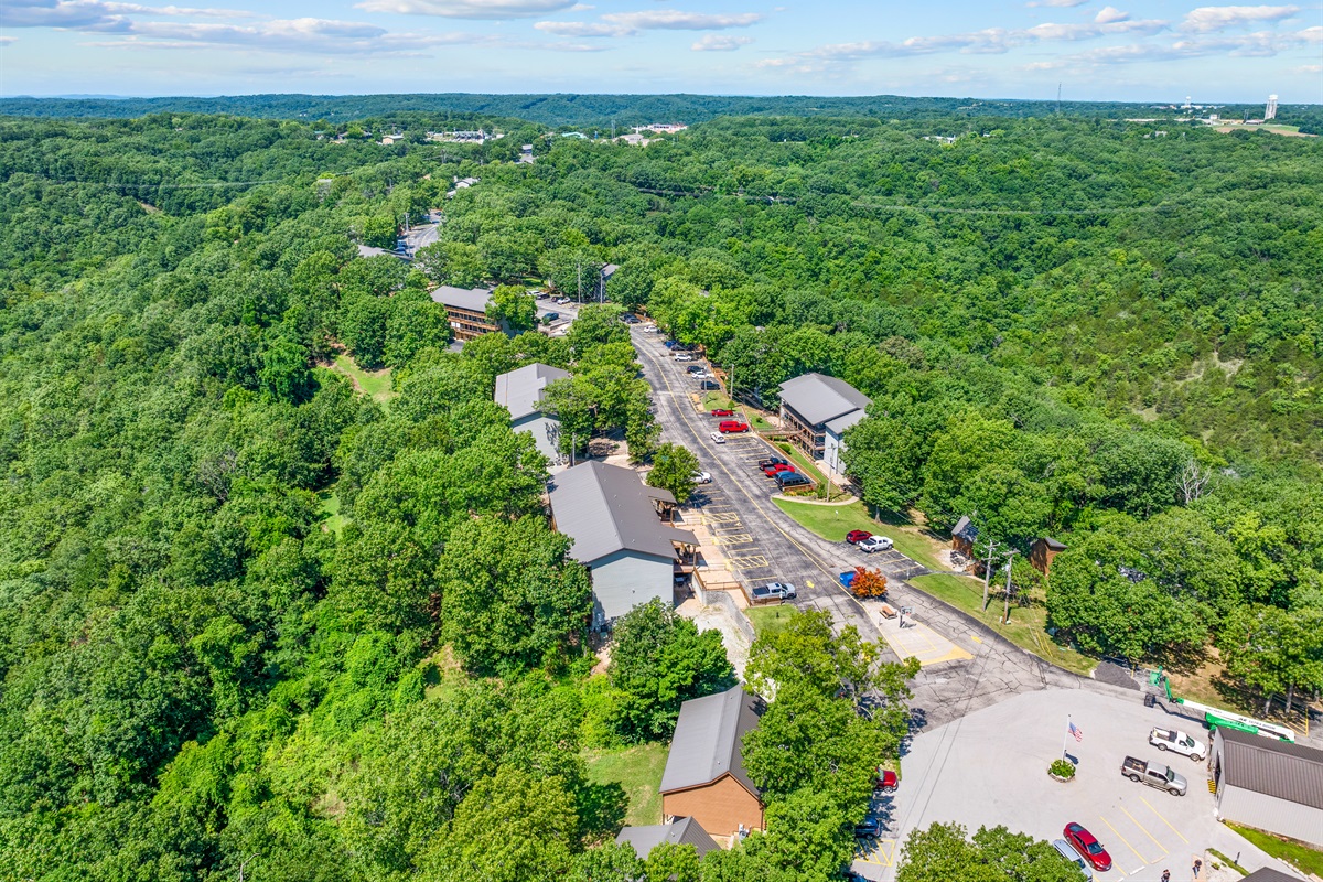 Notch Estates sits in a wooded ridge-top setting that feels peaceful but stays close to Branson attractions.