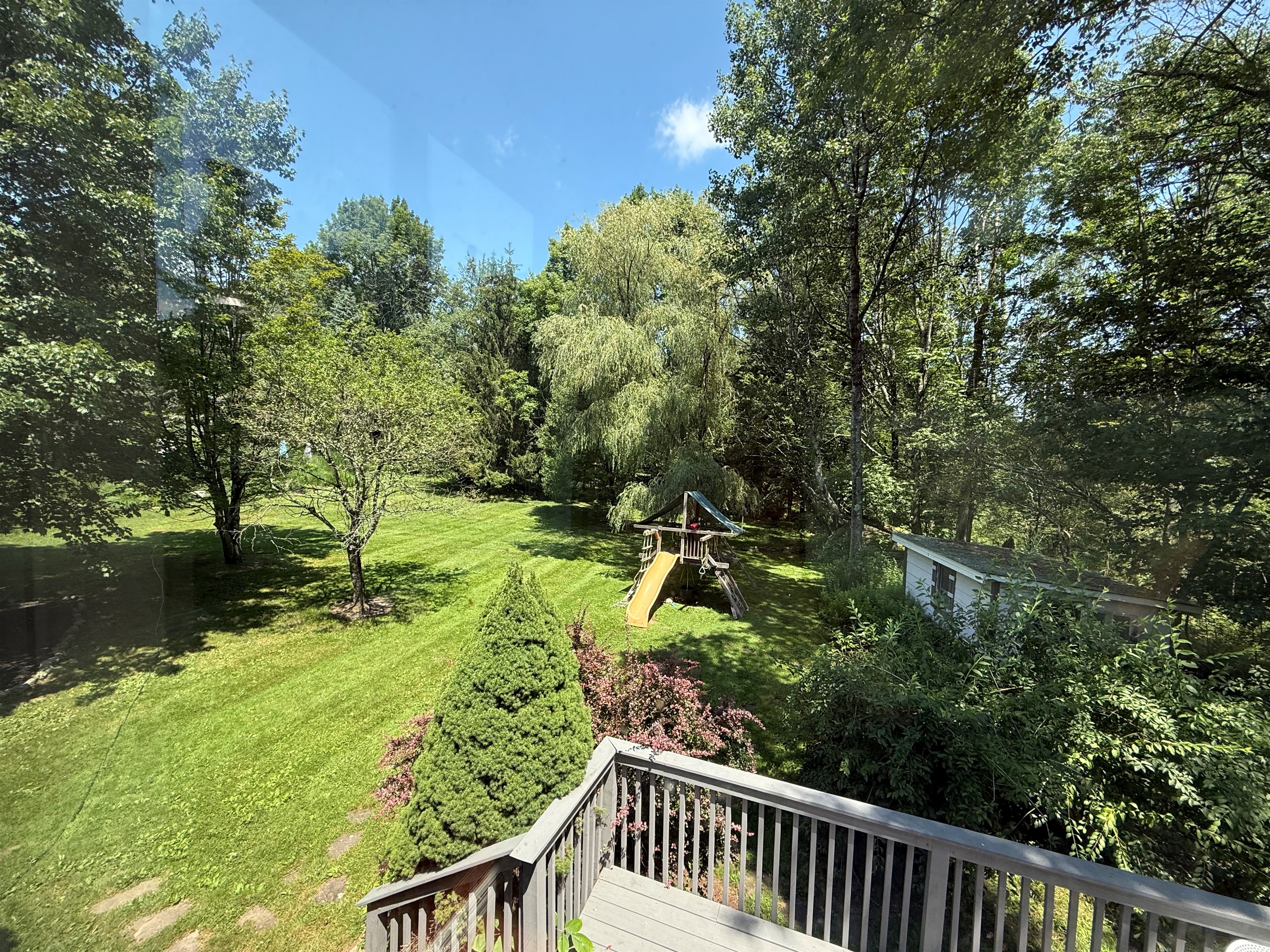 view from the deck