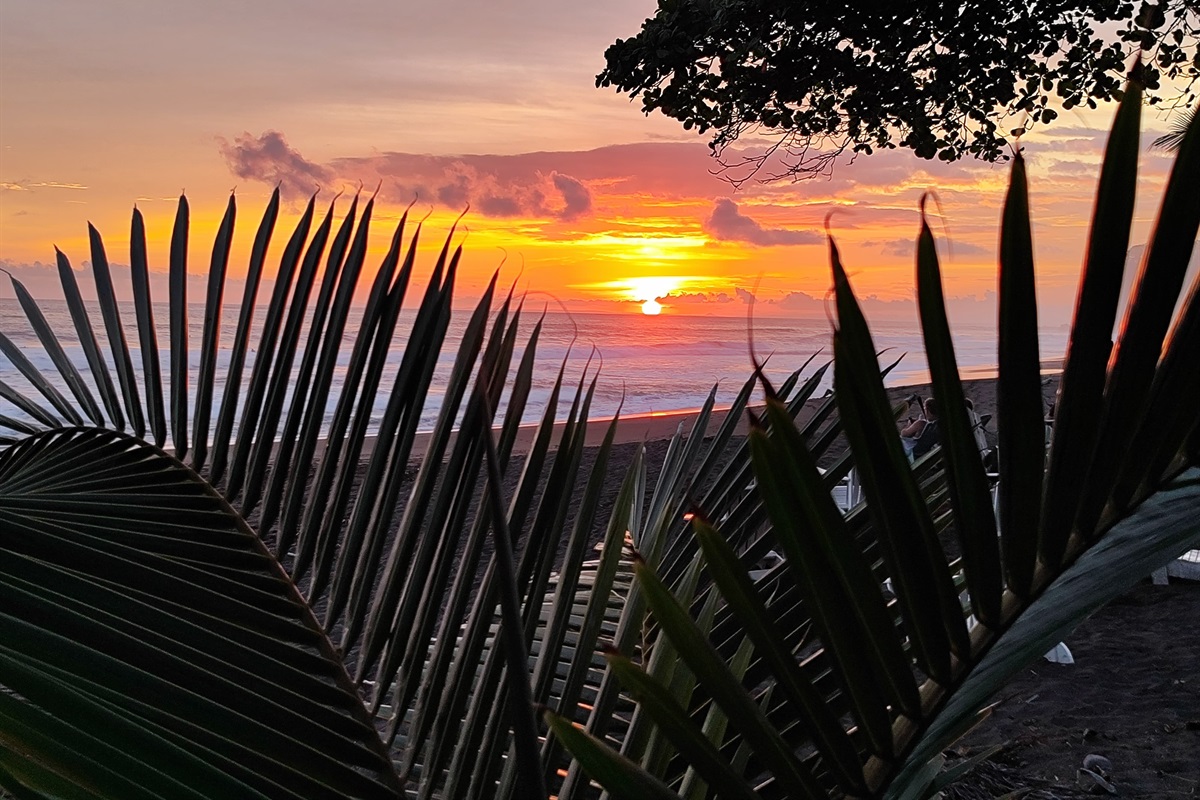 Sunset at Herradura Beach