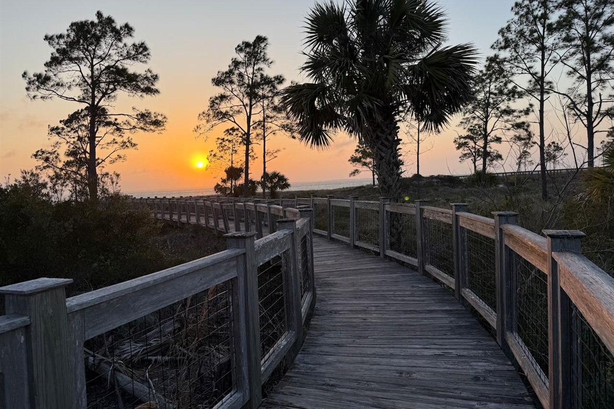 Life on the gulf is all about the sunsets!