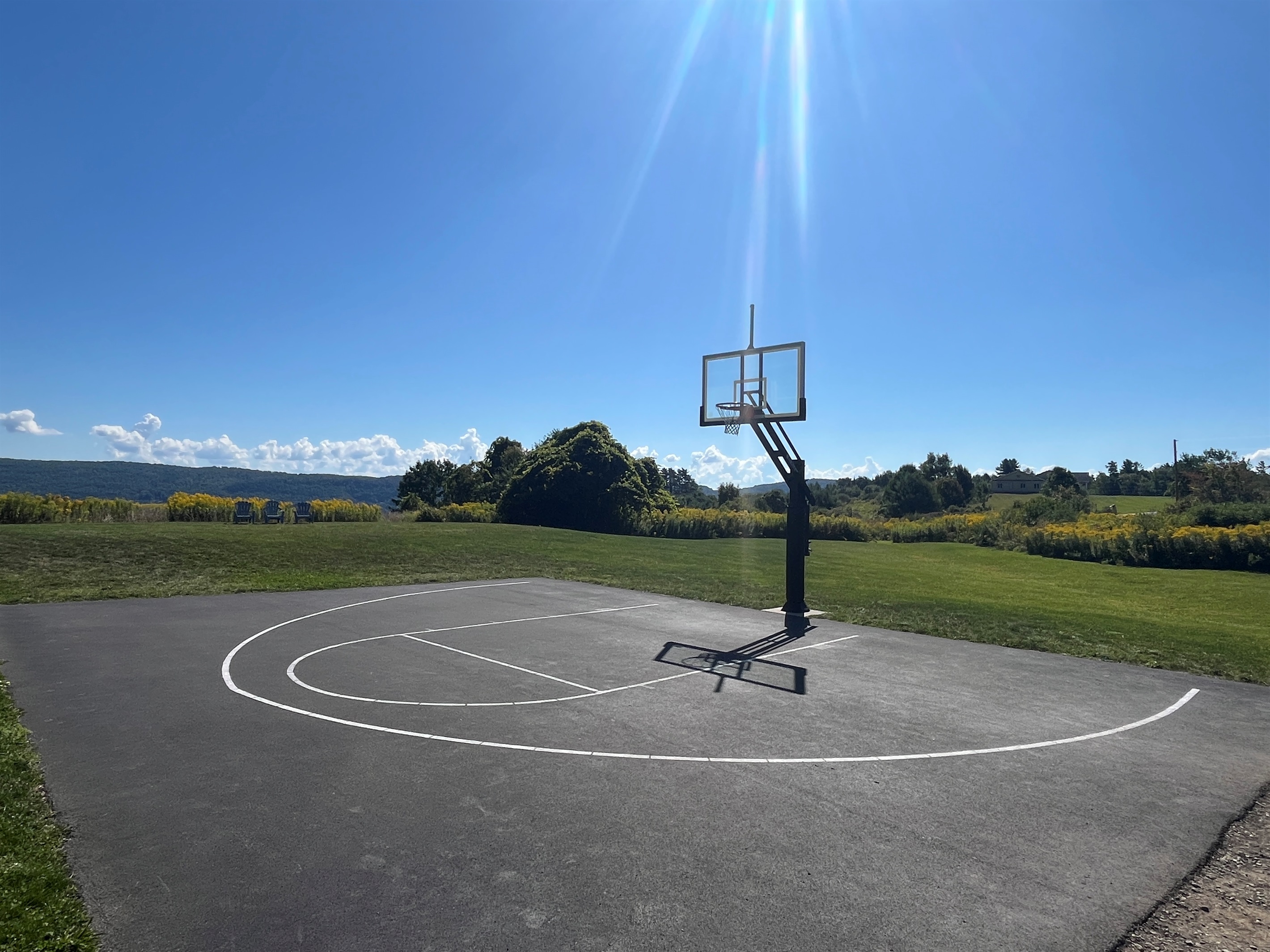 Basketball Court, Pickle net available