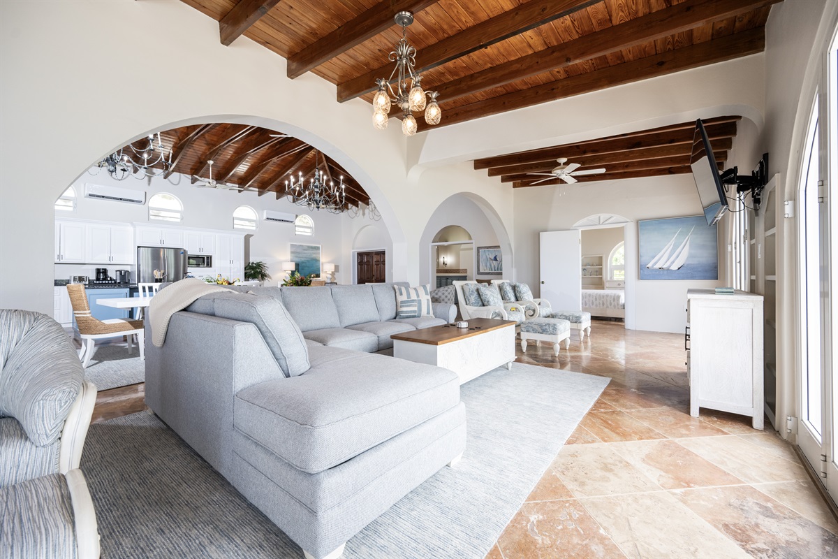 Seamlessly blending indoor and outdoor living for family enjoyment.