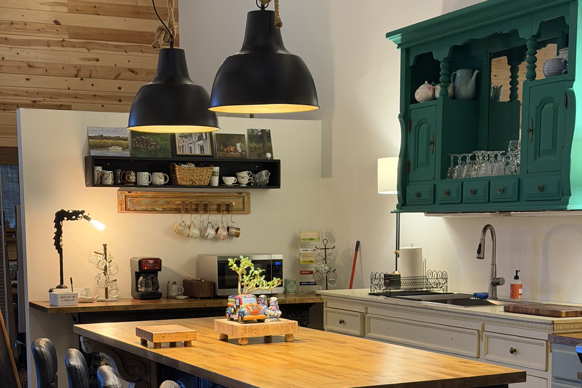 Kitchen up close
