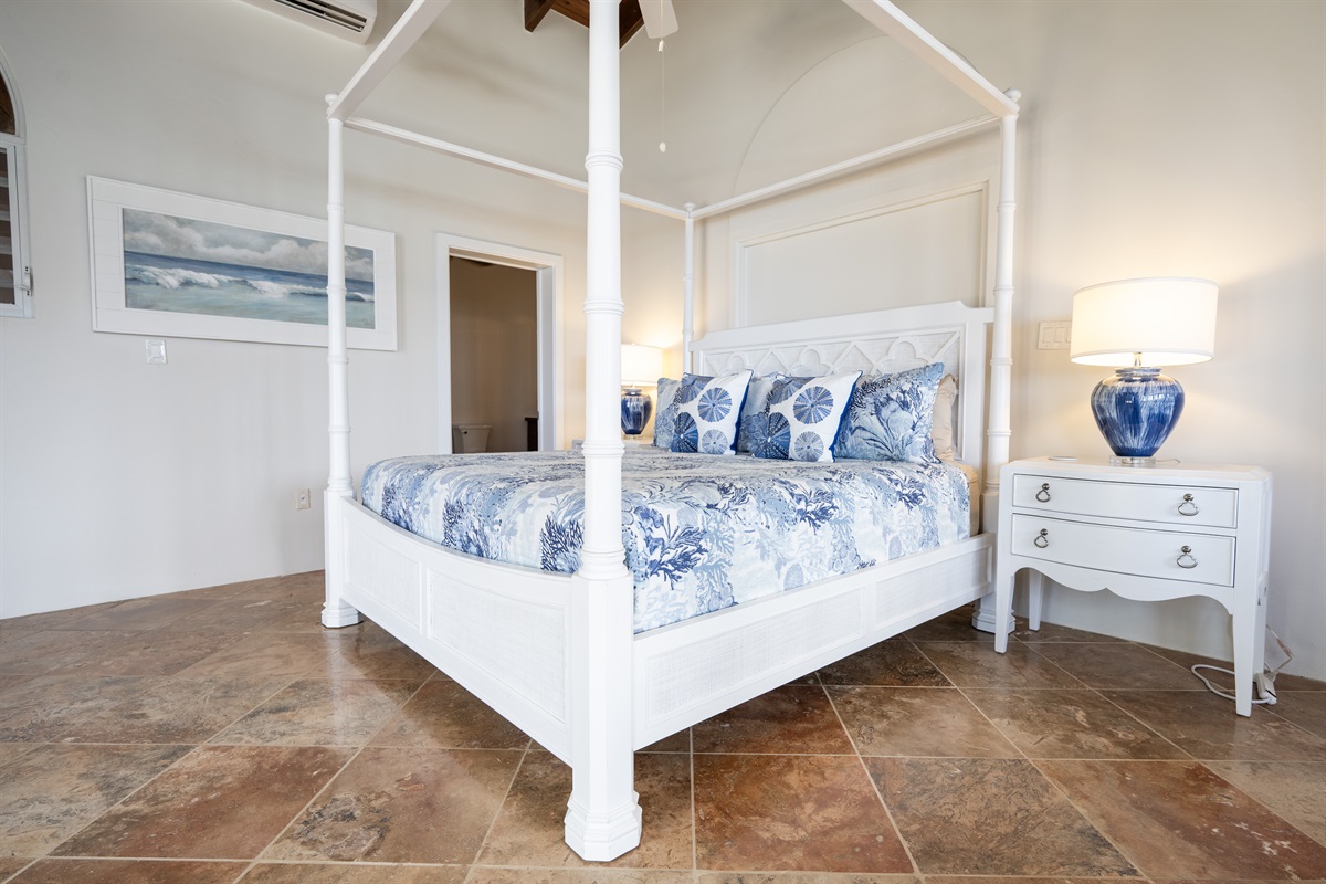 Main Floor Primary Bedroom: spacious primary suite