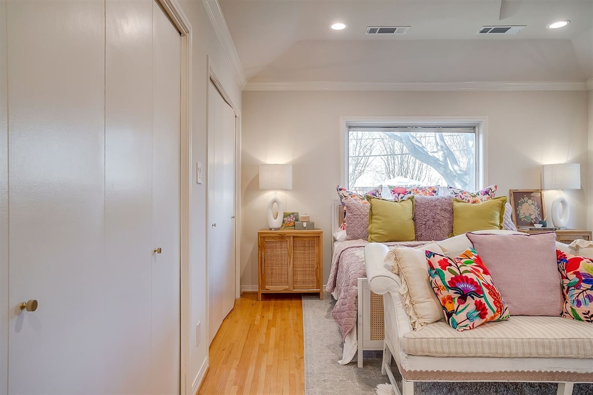 Step into the primary suite — a private retreat designed for rest, space, and a little extra comfort.