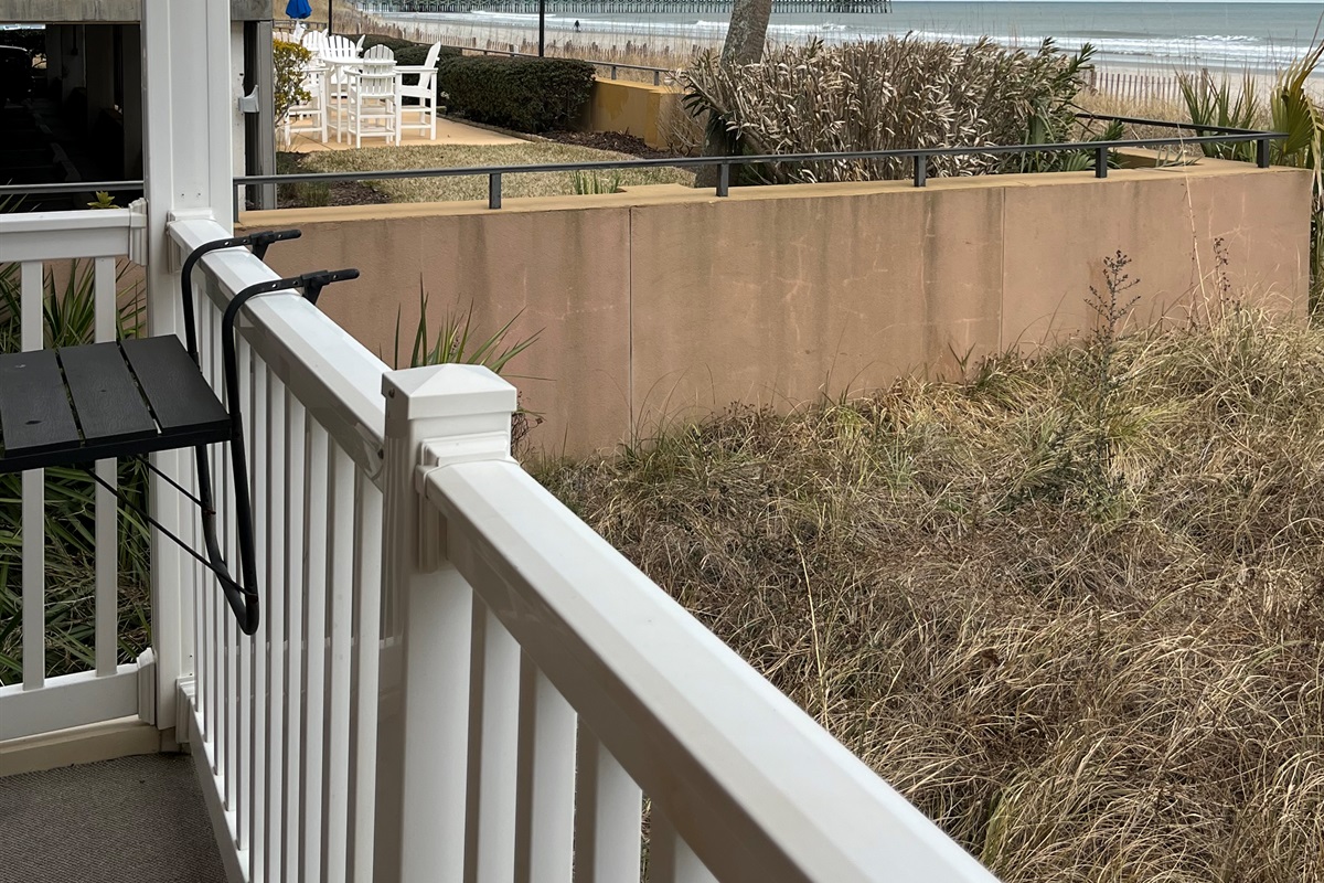 Apache Pier from the balcony