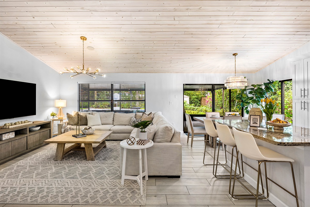 Open-concept living space&mdash;perfect for gathering, relaxing, and staying connected.
