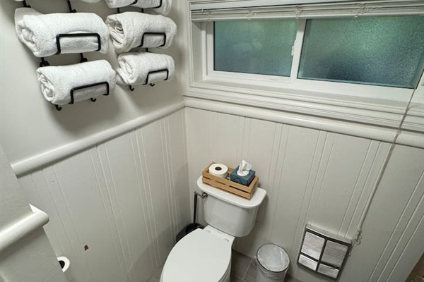 Plenty of towels available during your stay!