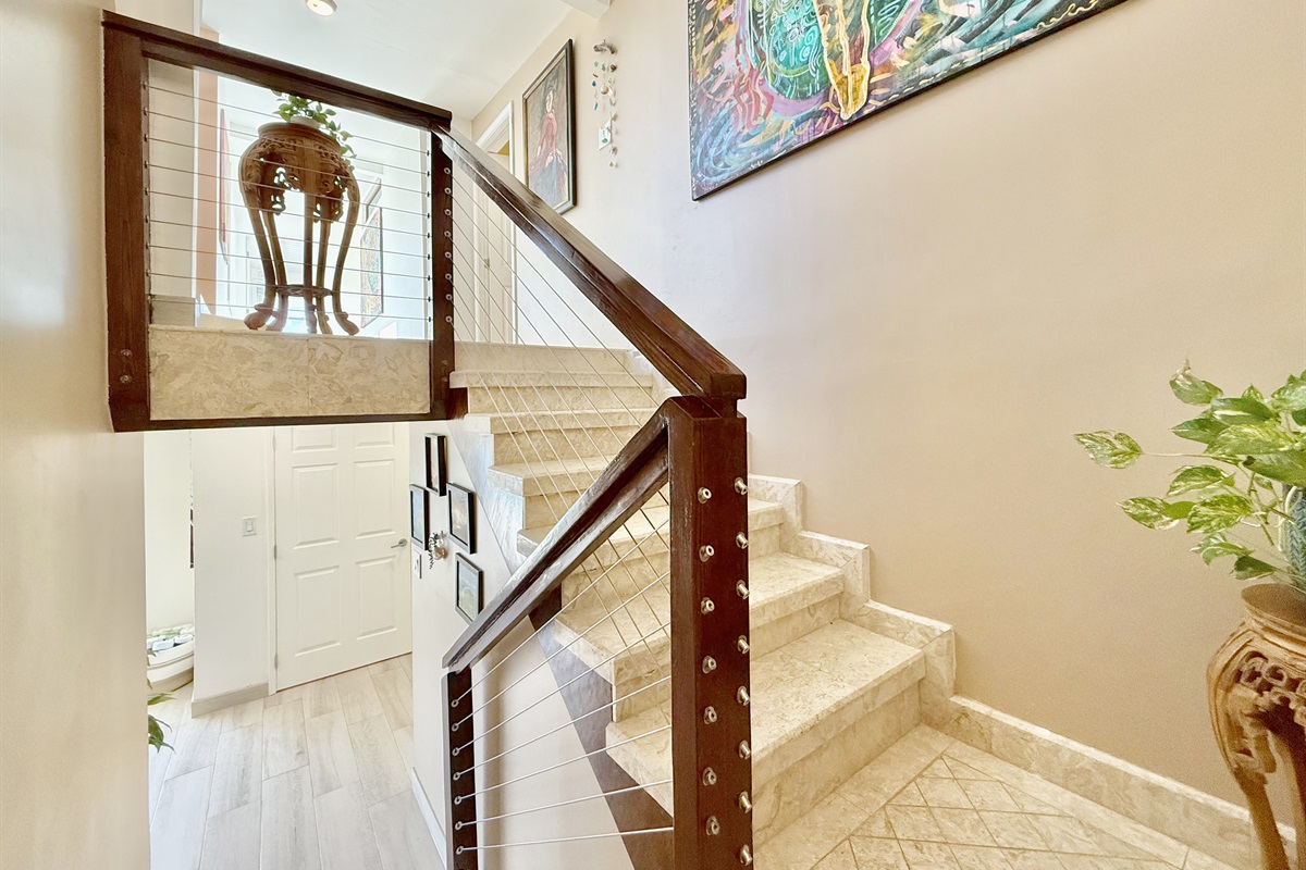 Walk-in closet with plenty of space for all your essentials.