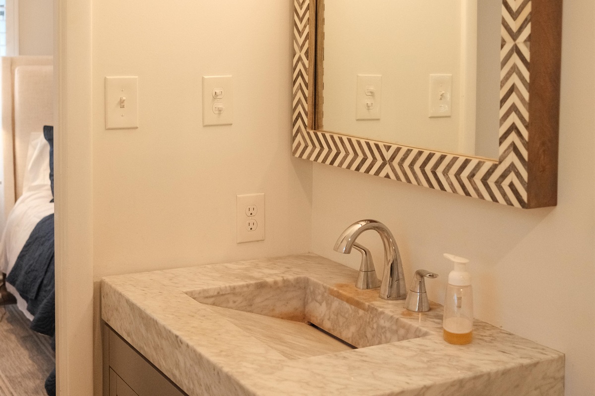 En Suite Bathroom (sink being replaced)