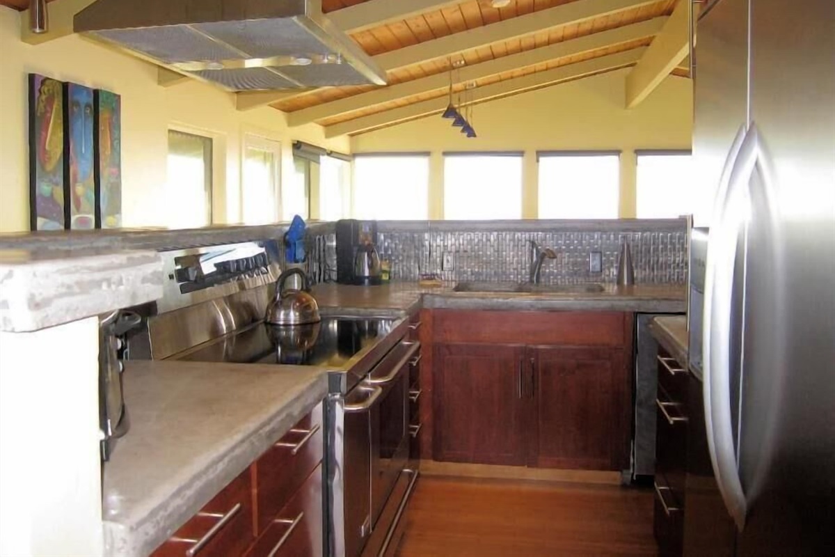 stainless appliances