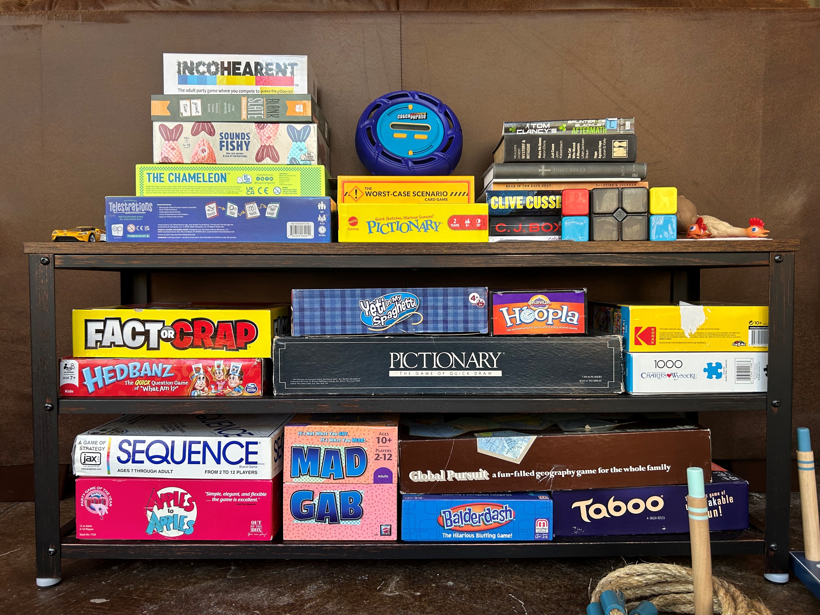 Bond and laugh over some board games.