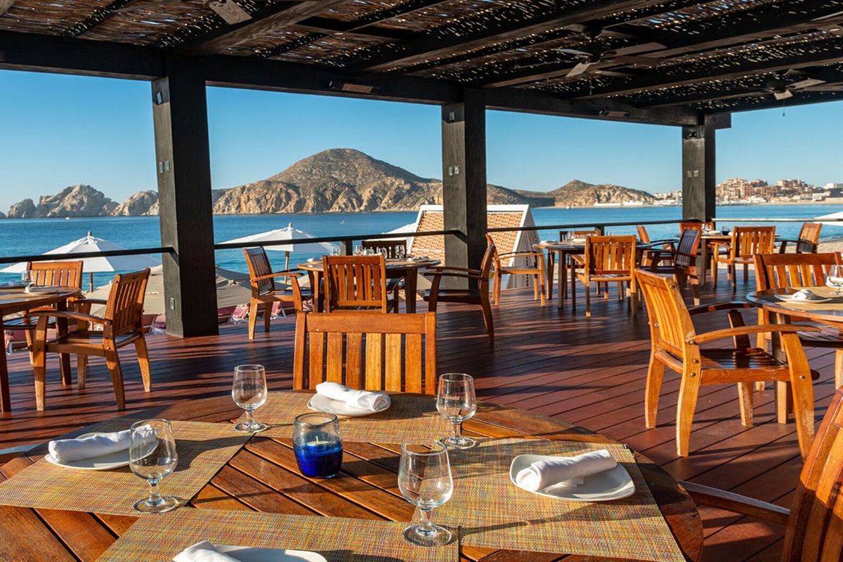 Outdoor Dining at Pueblo Bonito Rose, Vacation Travel Exclusives