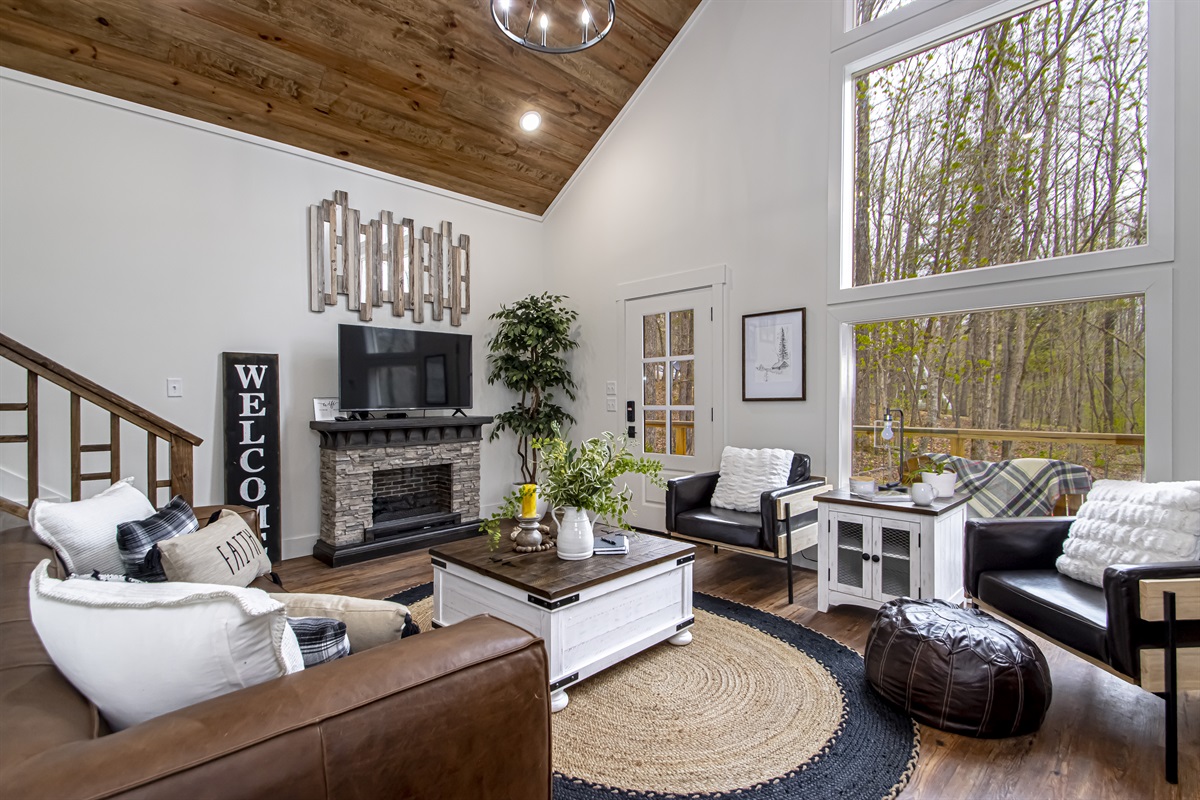 Living Rooming looking from Hallway