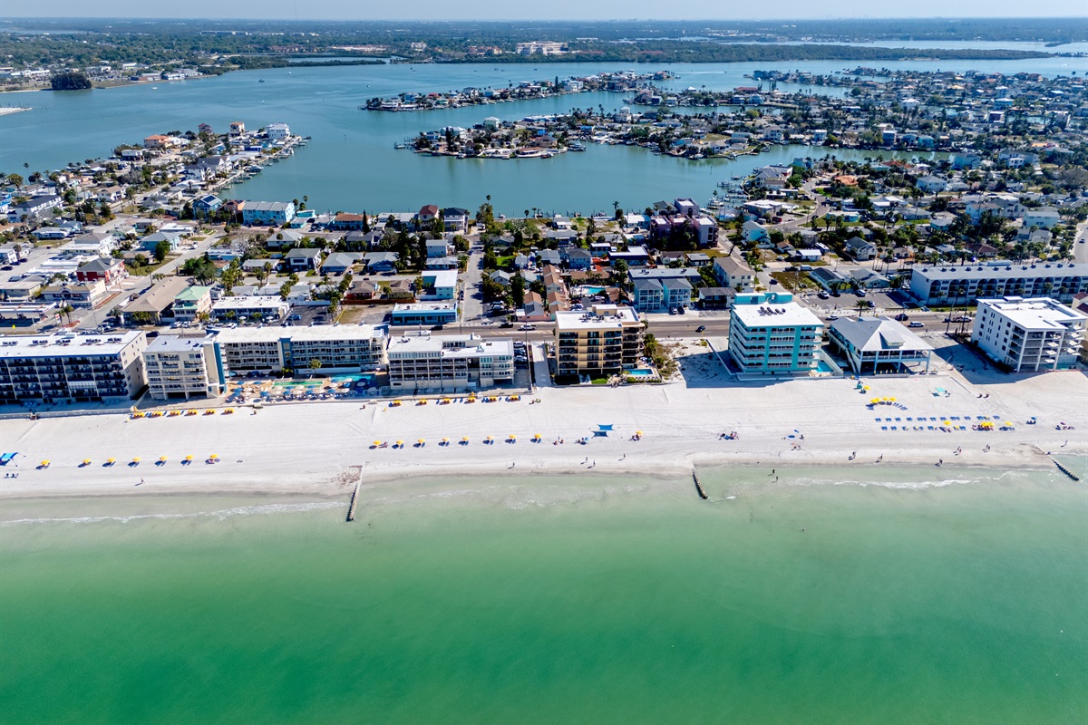 Sparkling waters of the gulf