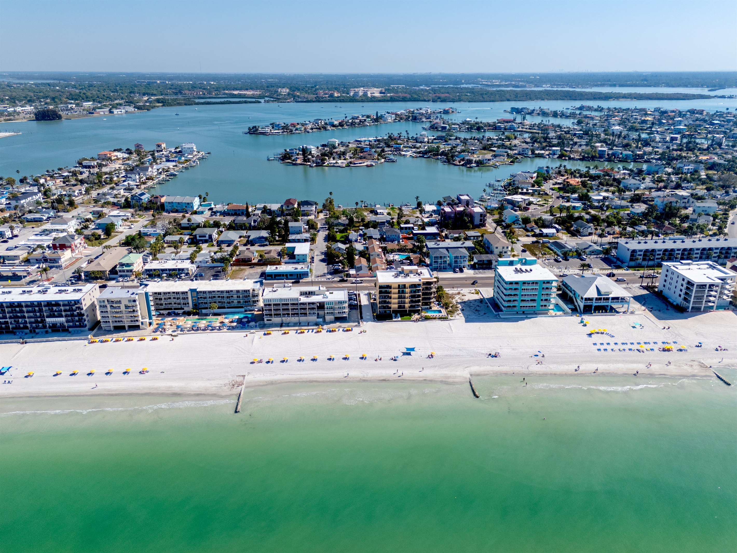 Sparkling waters of the gulf